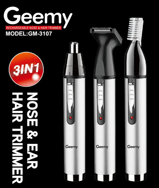 GEEMY trimer za bradu,nos,uši 3u1 LI ION GM3107